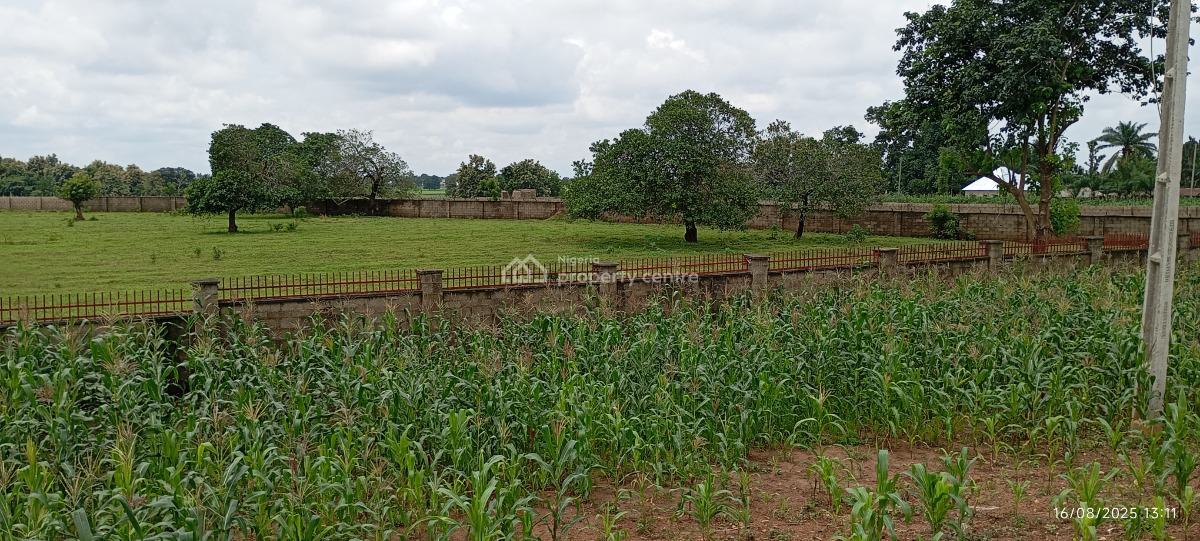 5 Hectares Fenced Round Mix Used Land, Karu, Nasarawa, Karu, Nasarawa, Mixed-use Land for Sale