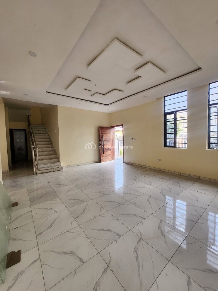 Spacious Brand New 4 Bedroom Detached Duplex with a Bq, Up, Osapa, Lekki, Lagos, Detached Duplex for Rent
