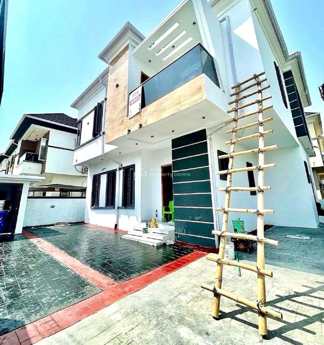 Well Built 4bedroom Detached House, Orchid Road, Lagos, Lekki, Lagos, Detached Duplex for Rent