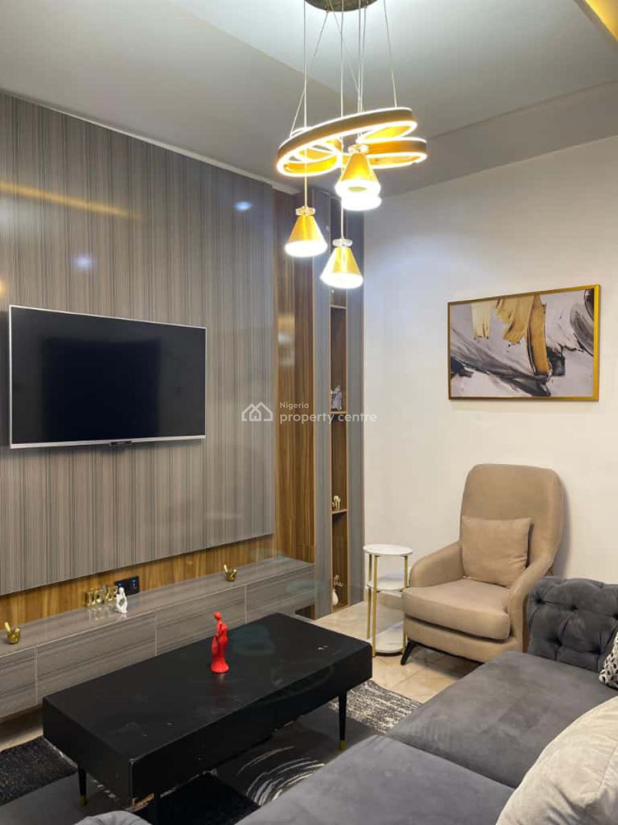 Fully Furnished Standard Mini Flat, Osapa London , Canal West, Lekki, Lagos, Mini Flat (room and Parlour) for Rent