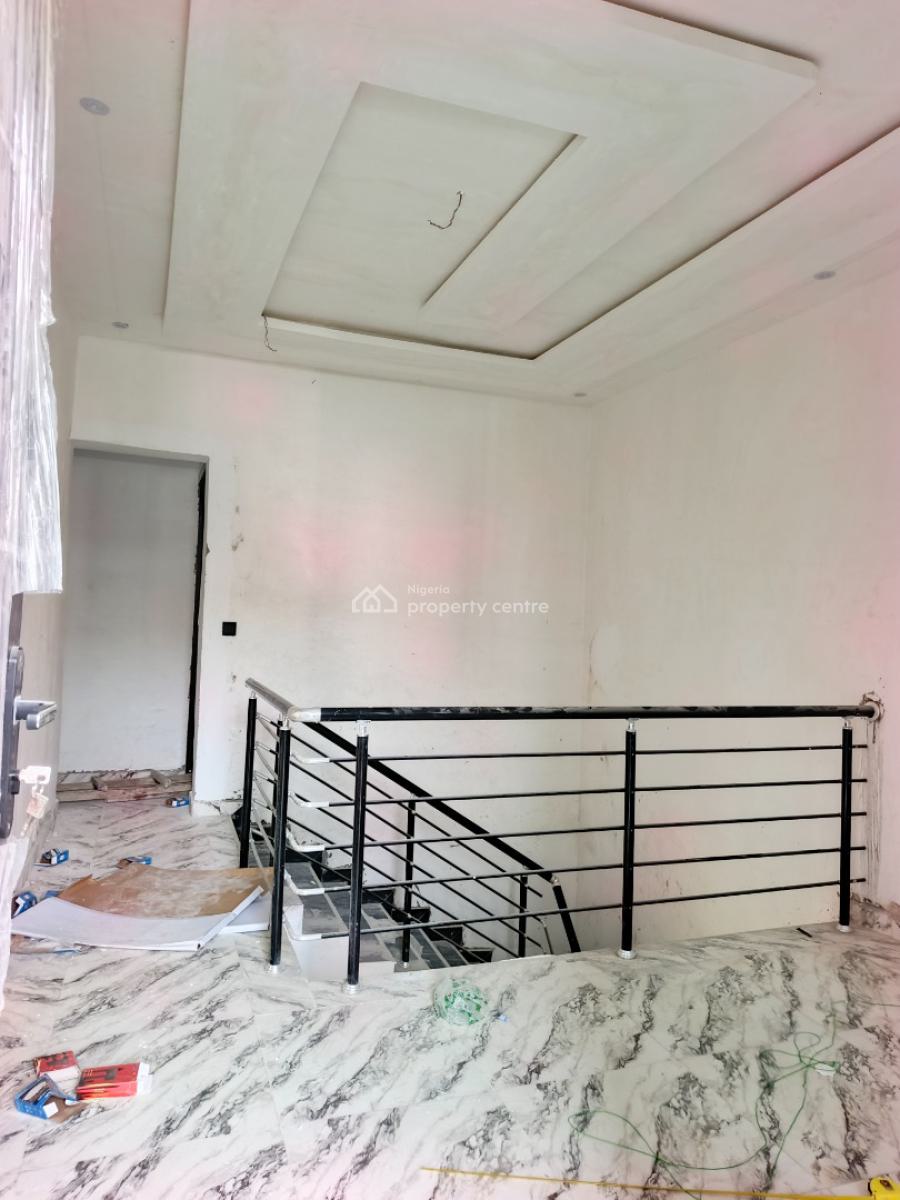 Smart Spacious Newly Built 4 Bedrooms Duplex, in Call Before Entering Estate at Abraham Adesanya Axis Ajah Lagos, Ajah, Lagos, Terraced Duplex for Rent