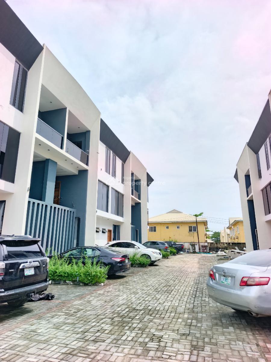 Smart Spacious Newly Built 4 Bedrooms Duplex, in Call Before Entering Estate at Abraham Adesanya Axis Ajah Lagos, Ajah, Lagos, Terraced Duplex for Rent