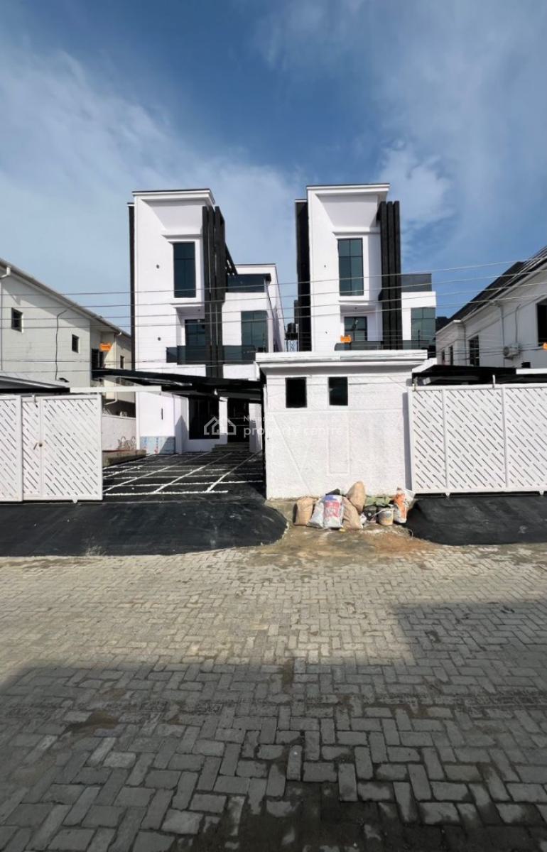 5bedroom Fully Detached Duplex with Bq, Orchid Road, Lekki, Lagos, Detached Duplex for Rent