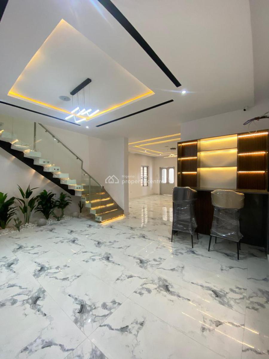 Tastefully Furnished 5 Bedroom Fully Detached with Bq., Chevron, Lekki, Lagos, Detached Duplex for Sale
