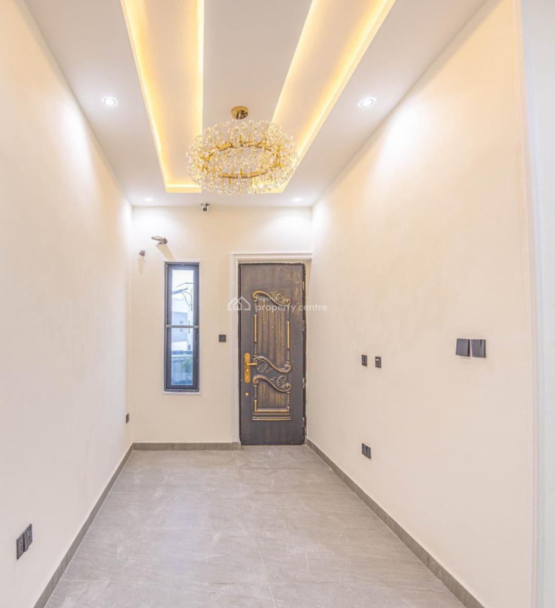 Partially Furnished Self Service 4bedroom Semi Detached Duplex, Conservative Road Chevron, Lekki, Lagos, Semi-detached Duplex for Rent