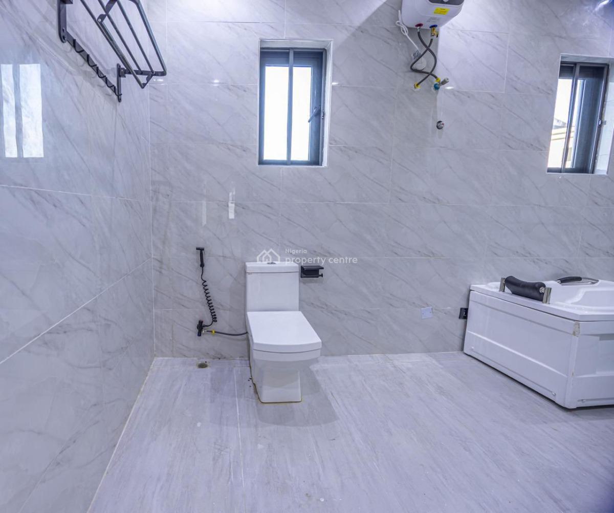 Partially Furnished Self Service 4bedroom Semi Detached Duplex, Conservative Road Chevron, Lekki, Lagos, Semi-detached Duplex for Rent