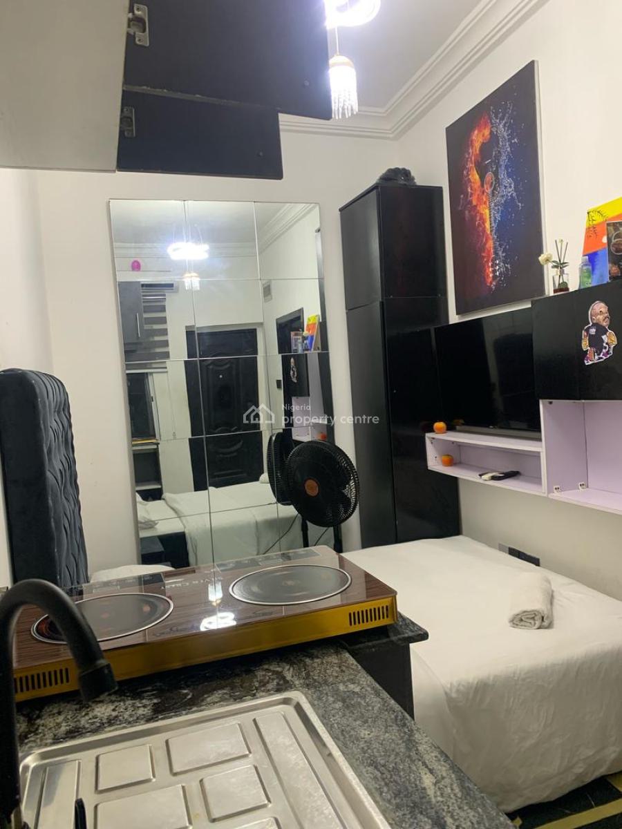 Exquisite Fully Furnished Studio Apartment, Ikate, Ikate, Lekki, Lagos, Self Contain (single Rooms) for Rent