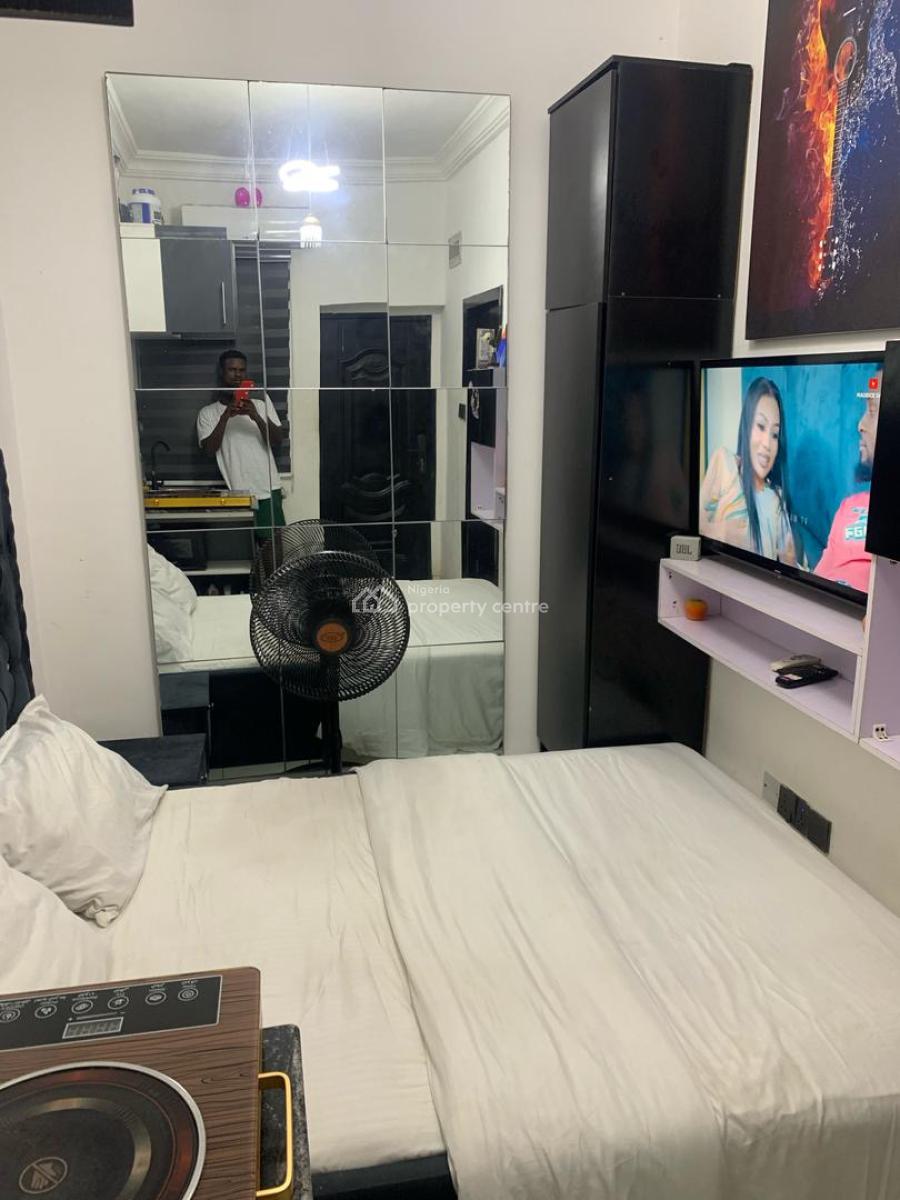Exquisite Fully Furnished Studio Apartment, Ikate, Ikate, Lekki, Lagos, Self Contain (single Rooms) for Rent