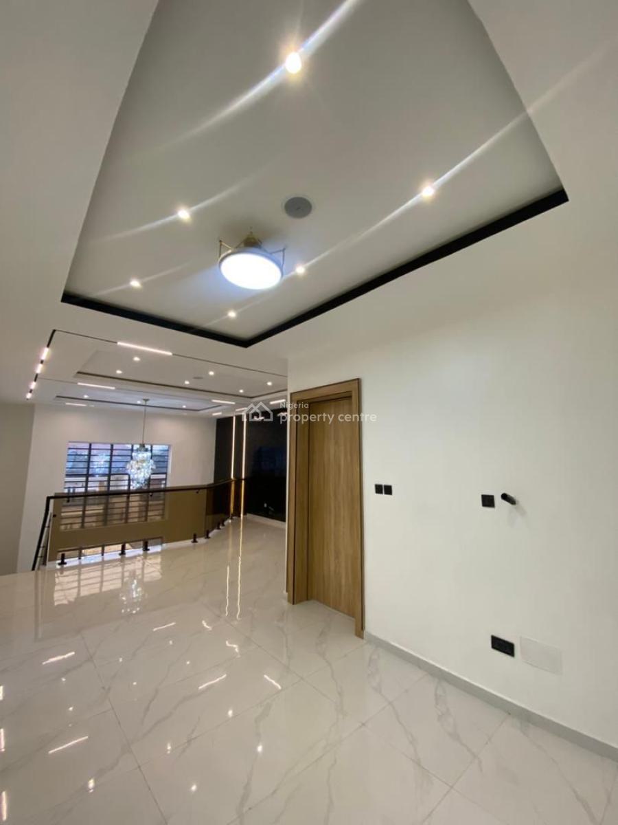 a Well Crafted 5 Bedroom Fully Detached Duplex with Bq & Open Rooftop, Close Proximity to Atlantic Mall, Chevron Drive, Chevron, Lekki, Lagos, Detached Duplex for Sale