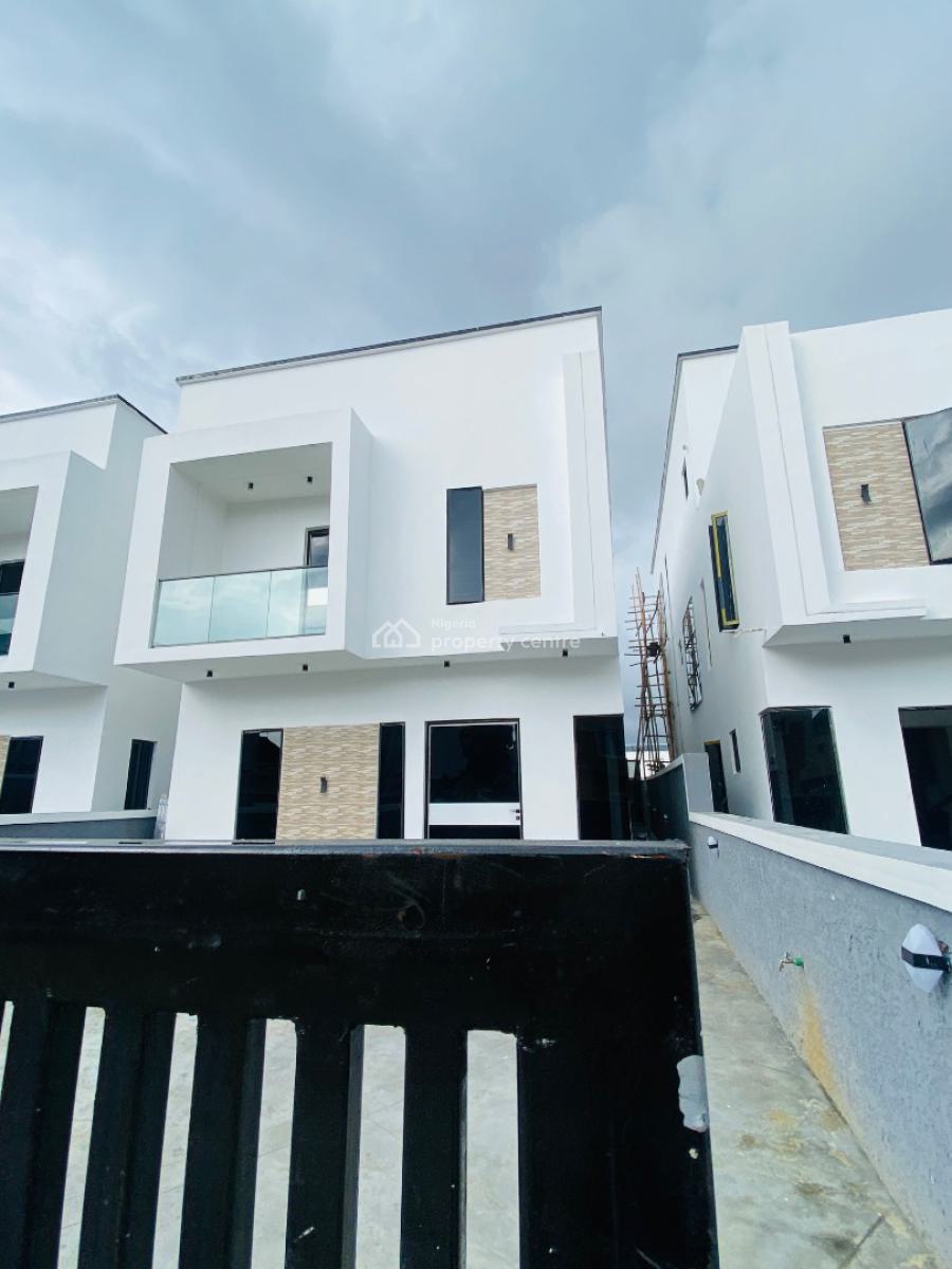 4 Bedroom Semi-detached Duplex , House, Olokonla, Sangotedo, Ajah, Lagos, Detached Duplex for Sale
