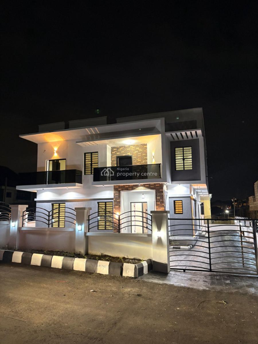 5 Bedroom Duplex with a Room, Parlor Self Contain Bq, Kolapo Ishola Gra, Akobo, Ibadan, Oyo, Detached Duplex for Sale