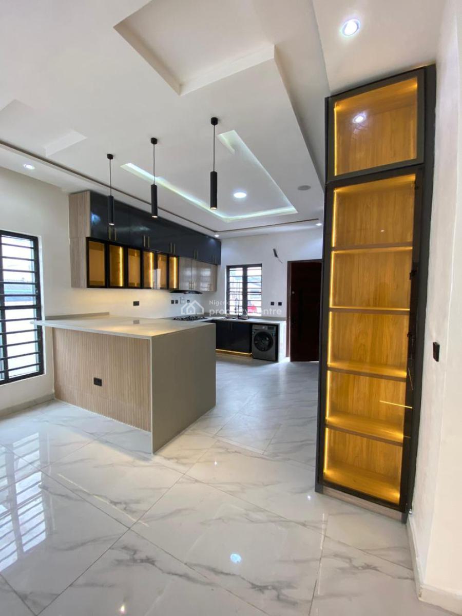 Tastefully Designed 4 Bedroom Detached Duplex with Backyard Porch & Bq, Ikota, Lekki, Lagos, Detached Duplex for Sale