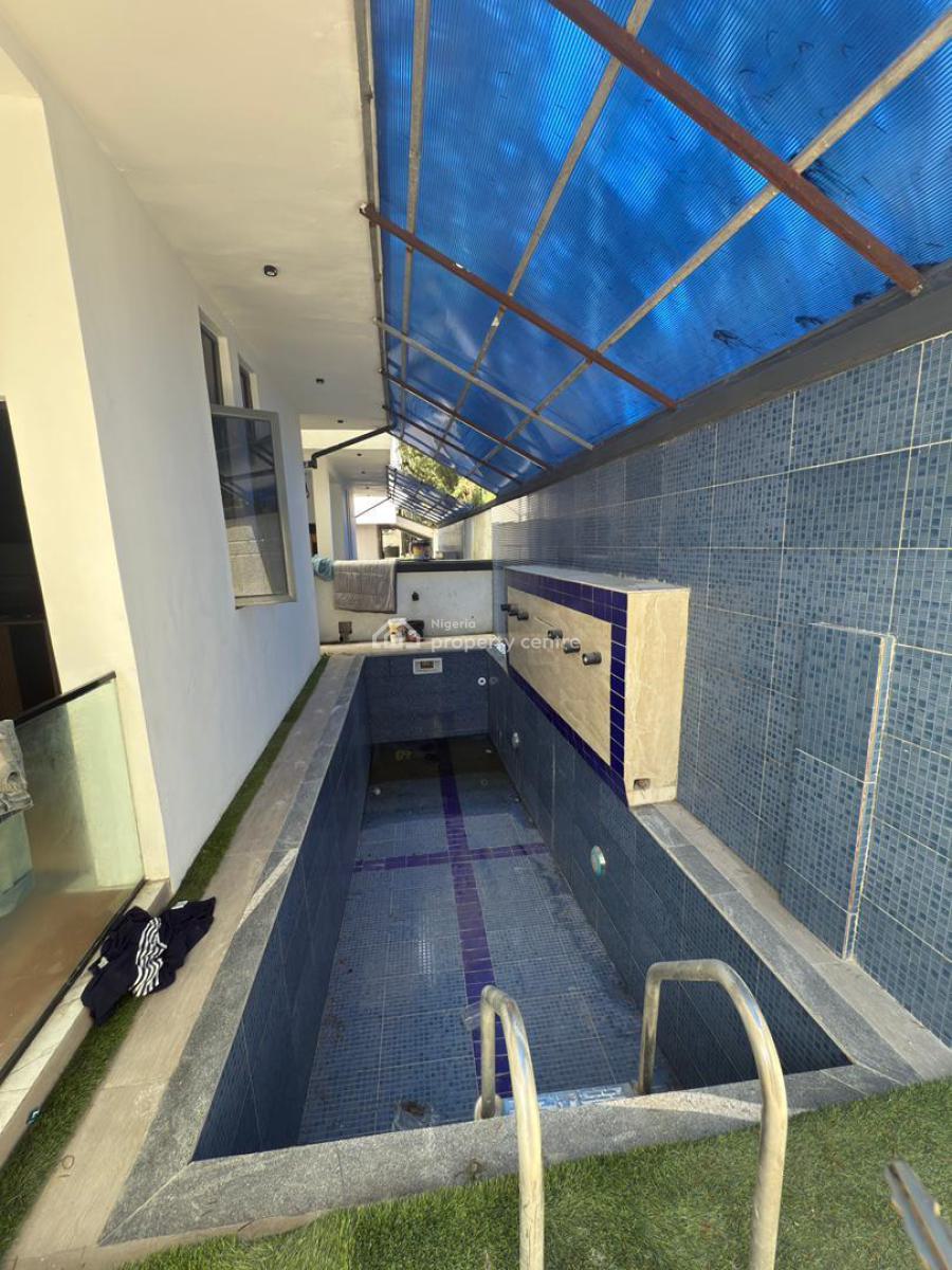 Contemporary 5 Bedroom Duplex with a Pool and Bq in a Secured Estate, Lekki County Homes, Ikota, Lekki, Lagos, Detached Duplex for Sale