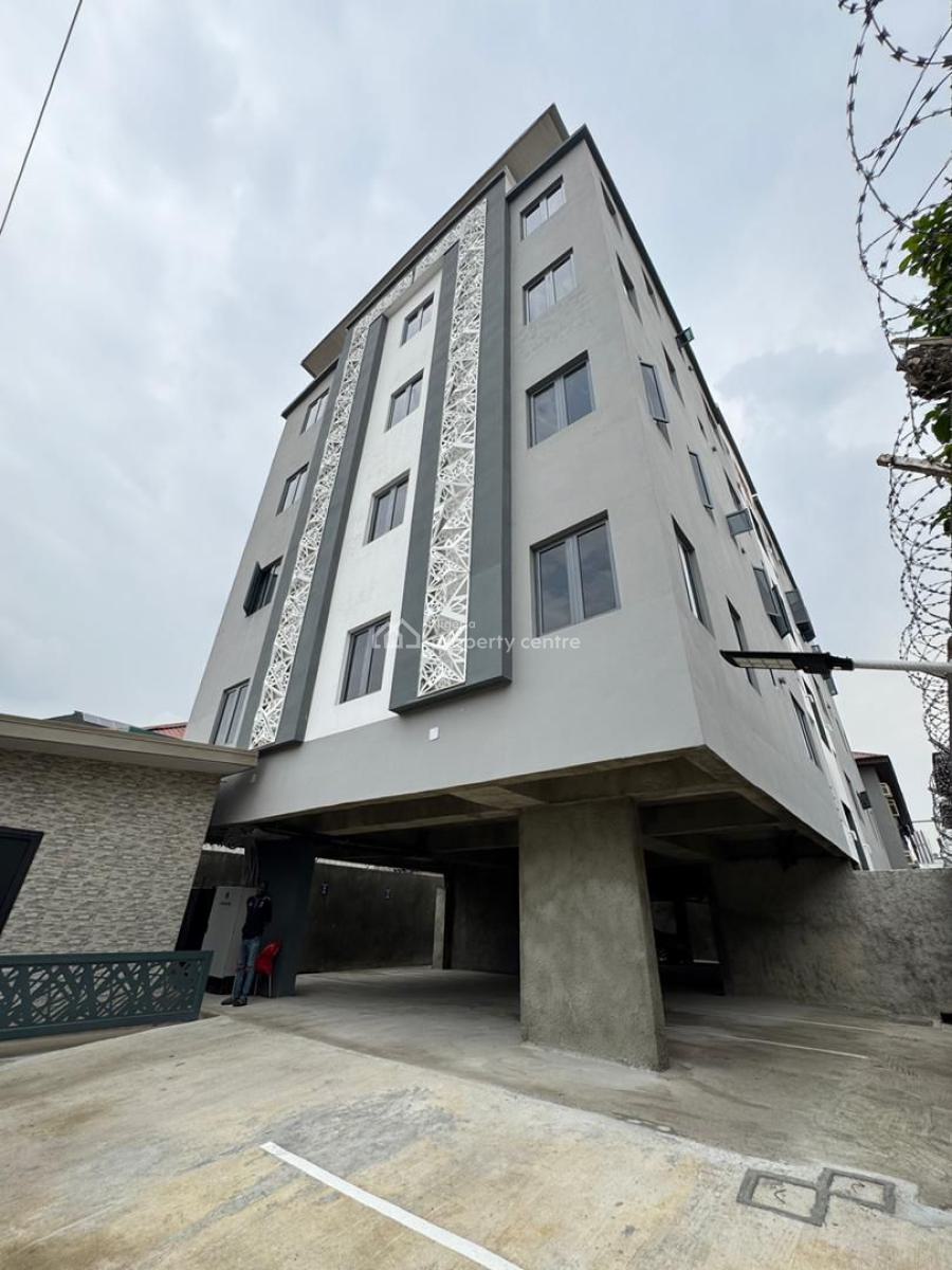 Spacious Built 3 Bedroom Apartments with a Room Bq & Elevator, Yaba, Lagos, Flat / Apartment for Sale