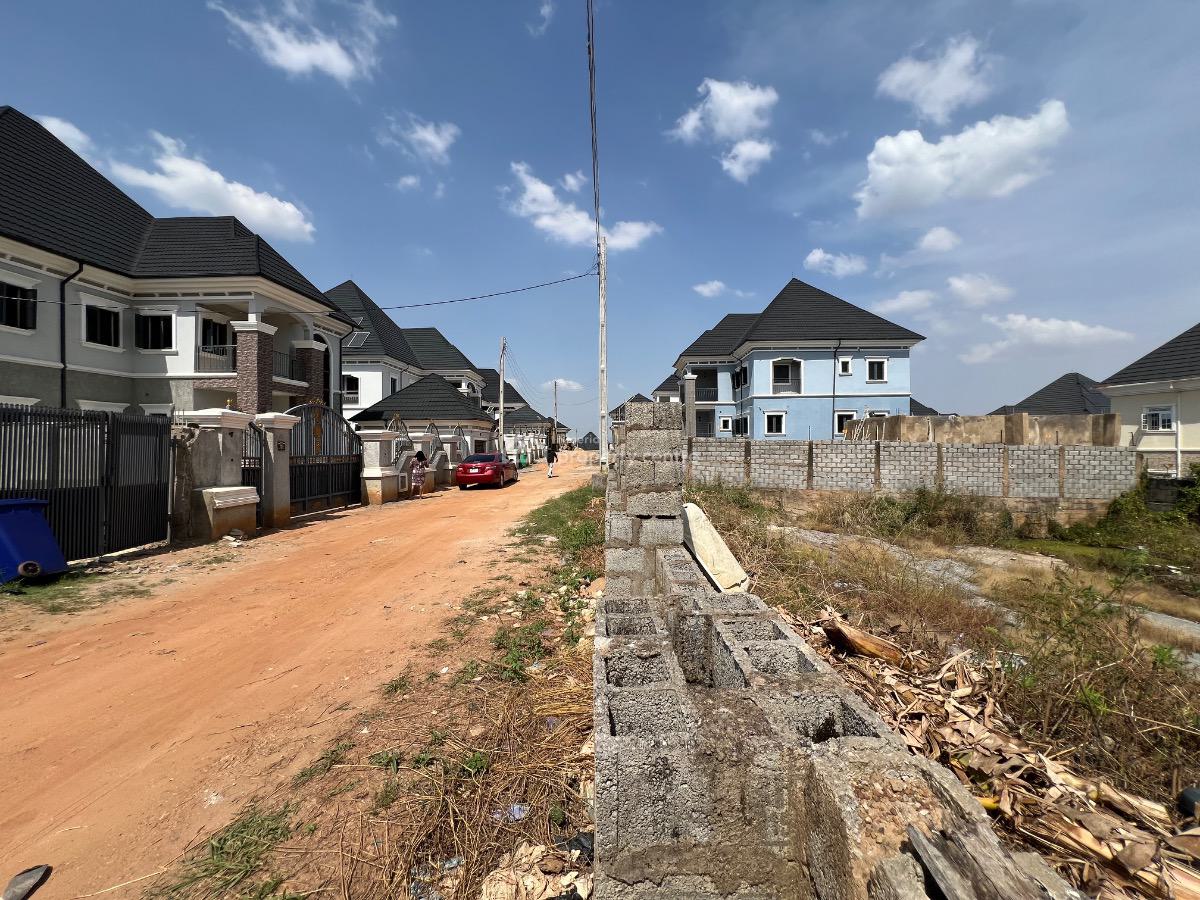 Prime Fully Fenced Detached Duplex Land Measuring Approximately 750 Sqm, Beside Brains and Hammers Estate, Galadimawa, Abuja, Residential Land for Sale