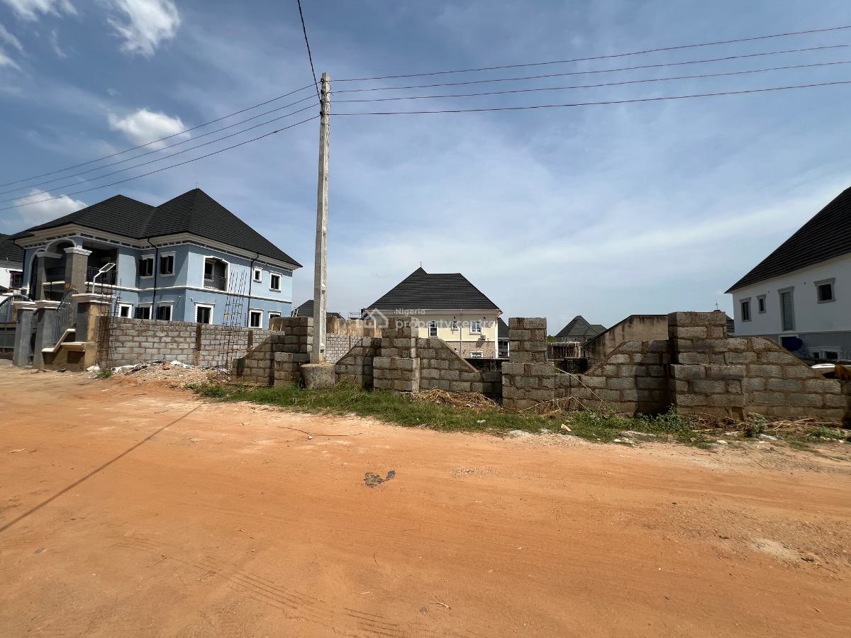 Prime Fully Fenced Detached Duplex Land Measuring Approximately 750 Sqm, Beside Brains and Hammers Estate, Galadimawa, Abuja, Residential Land for Sale