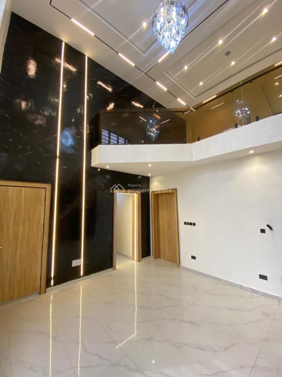 a Well Crafted 5 Bedroom Fully Detached Duplex with Bq & Open Rooftop, Chevron, Lekki, Lagos, Detached Duplex for Sale