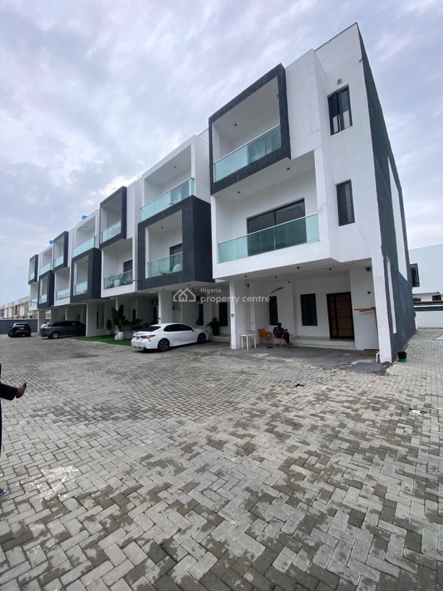 4 Bedroom Terrace Duplex with Bq and Swimming Pool, Orchid, Ikota, Lekki, Lagos, Terraced Duplex for Sale