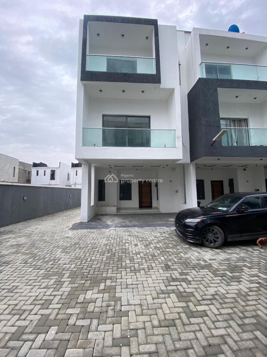 4 Bedroom Terrace Duplex with Bq and Swimming Pool, Orchid, Ikota, Lekki, Lagos, Terraced Duplex for Sale