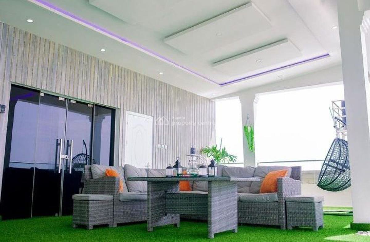 Fully Furnished & Serviced One-bedroom Pent-apartments, The Gilpins, Wale Alimi, Opposite Atican Beach Resort, Okun-ajah, Ajah, Lagos, Mini Flat (room and Parlour) for Rent