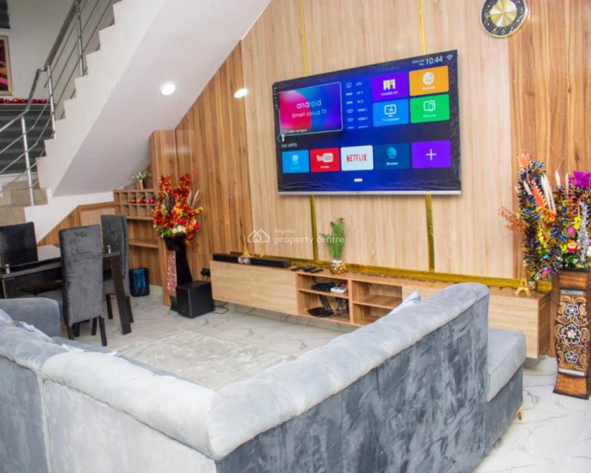 Luxury Fully Furnished & Serviced 2bedroom Terrace Duplex with a Bq, Citadel Views Estate 2.0, Ogombo Road, Off Abraham Adesanya, Ajah, Ogombo, Ajah, Lagos, Flat / Apartment for Sale