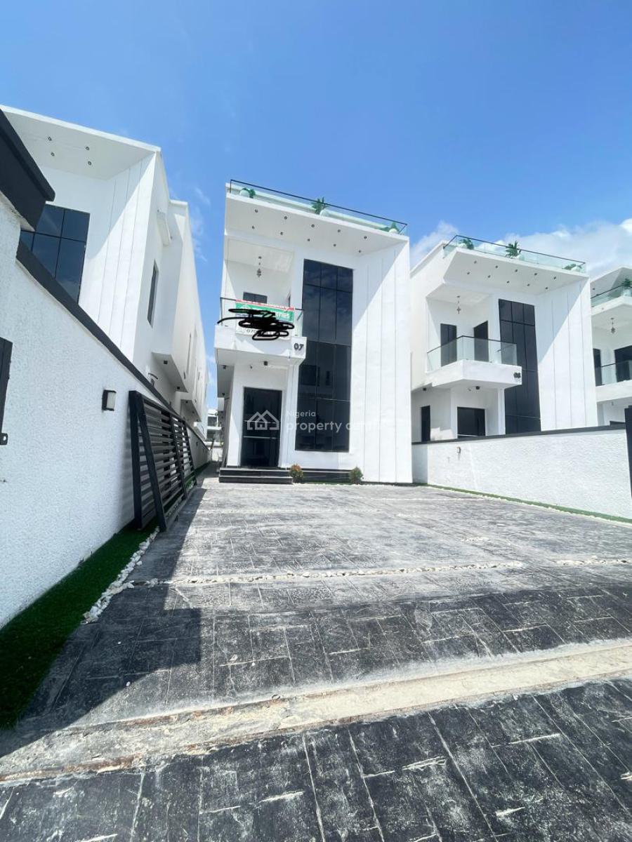 Beautifully Built 5 Bedroom Fully Detached Duplex, Chevron, Lekki, Lagos, Detached Duplex for Sale