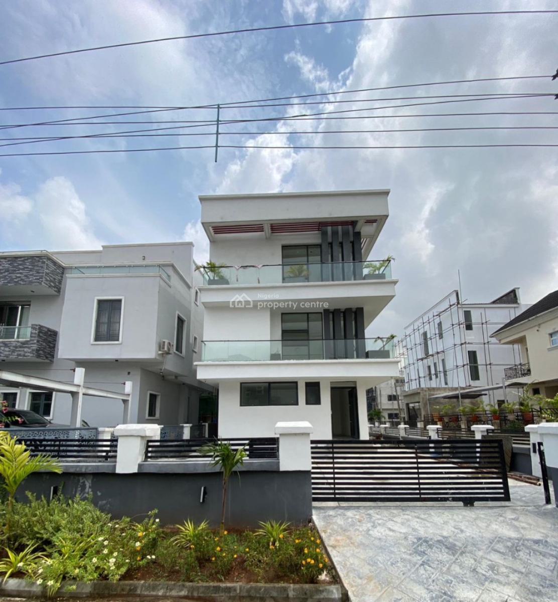an Impeccable 5 Bedroom Fully Detached Duplex with Bq & Cinema., Within The Prestigious Victory Park Estate, Osapa, Lekki, Lagos, Detached Duplex for Sale