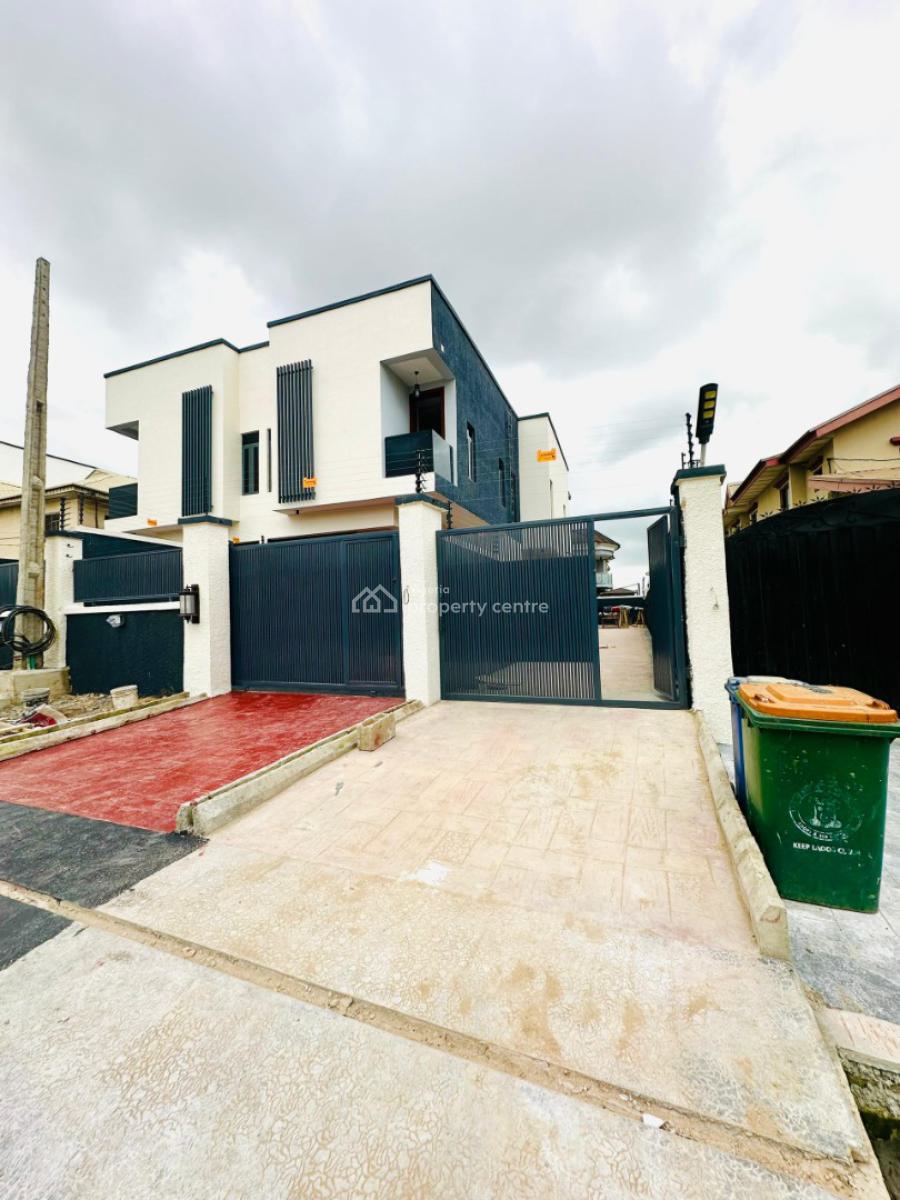 Newly Built 4-bedroom Semi-detached Duplex with Bq, Gra Phase 1, Magodo, Lagos, Semi-detached Duplex for Sale