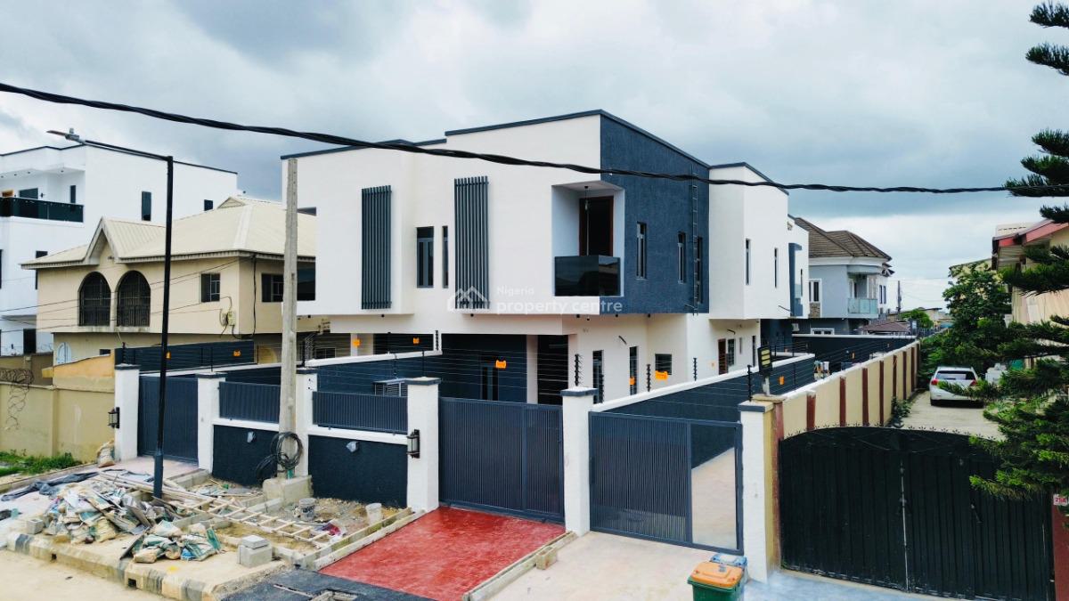 Newly Built 4-bedroom Semi-detached Duplex with Bq, Gra Phase 1, Magodo, Lagos, Semi-detached Duplex for Sale