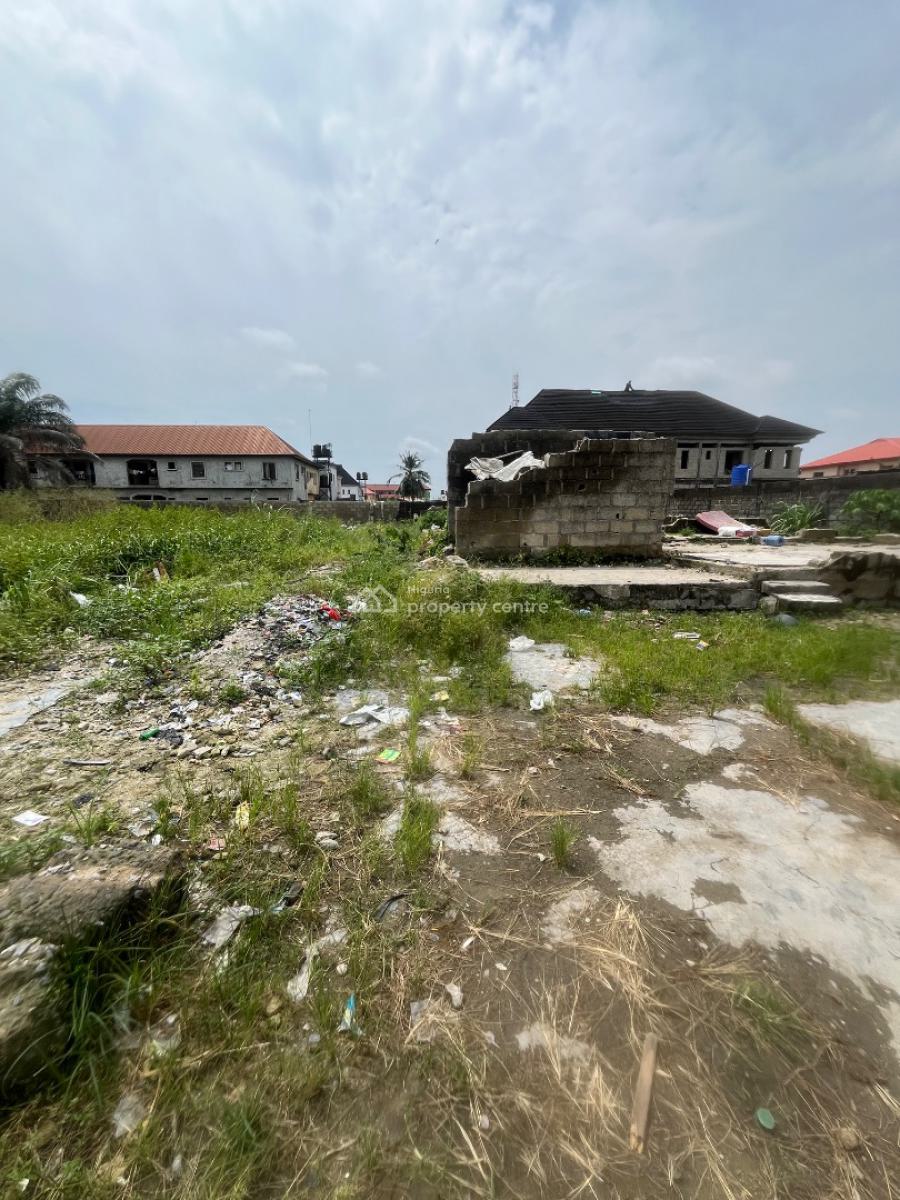 Spacious Dry Land Half Plot in a Serene Environment, Mobil Road, Ilaje, Ajah, Lagos, Residential Land for Sale