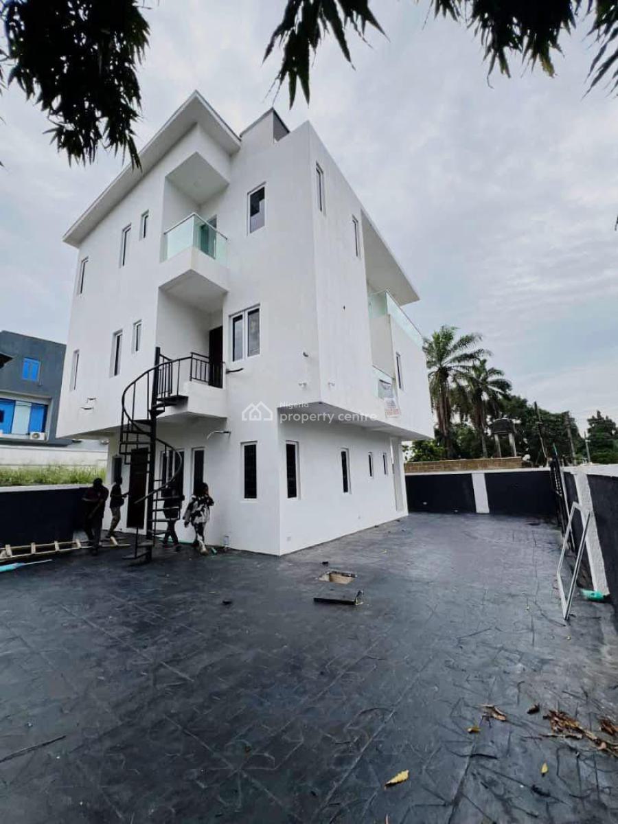 Newly Built Luxury 5 Bedrooms Fully Detached Duplex with Bq, Adeniyi Jones, Ikeja, Lagos, Detached Duplex for Sale