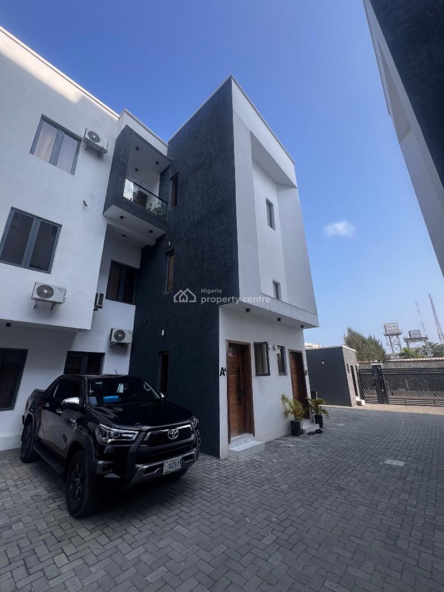 4 Bedroom  Terraced Duplex Smart Home in a Serene Estate with Bq, Lekki Phase 1, Lekki, Lagos, Terraced Duplex for Sale