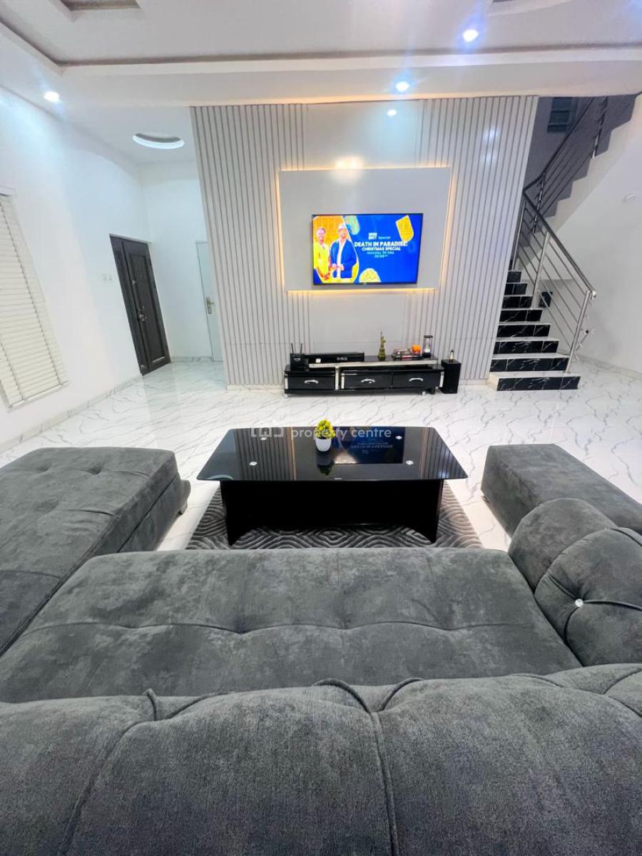 4 Bedroom Unfurnished Fully-detached Duplex with Bq., Ikota, Lekki, Lagos, Detached Duplex for Sale