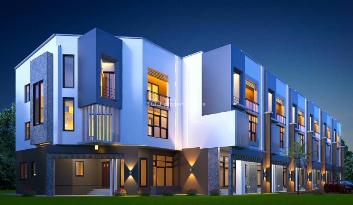 Carcass Opportunity! 5-bedroom Terraced Duplex, Jabi, Christ Embassy, Dakibiyu, Abuja, Terraced Duplex for Sale