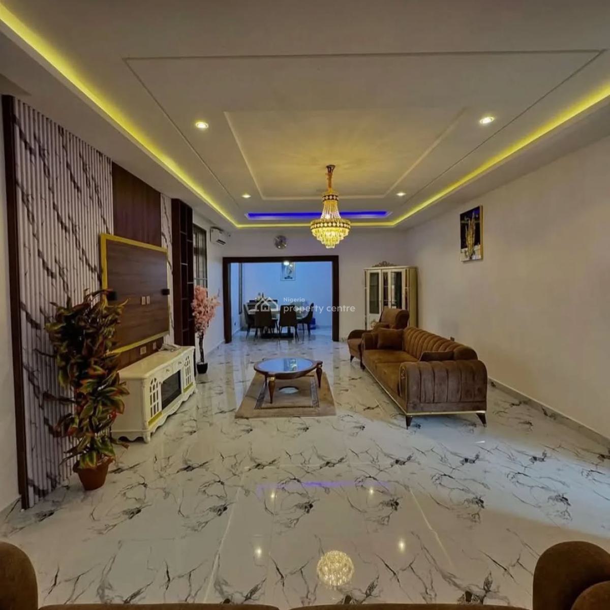 Luxury Finished 5 Bedroom Fully Detached Duplex with Bq, Pool Availabl, App Resettlement Main Abuja, Apo Resettlement, Apo, Abuja, Detached Duplex for Sale