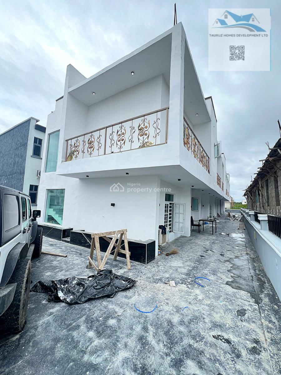 Luxury 3 Bedroom Terrace Duplex, Jehovah Witness Road, Abijo, Sangotedo, Ajah, Lagos, Terraced Duplex for Sale