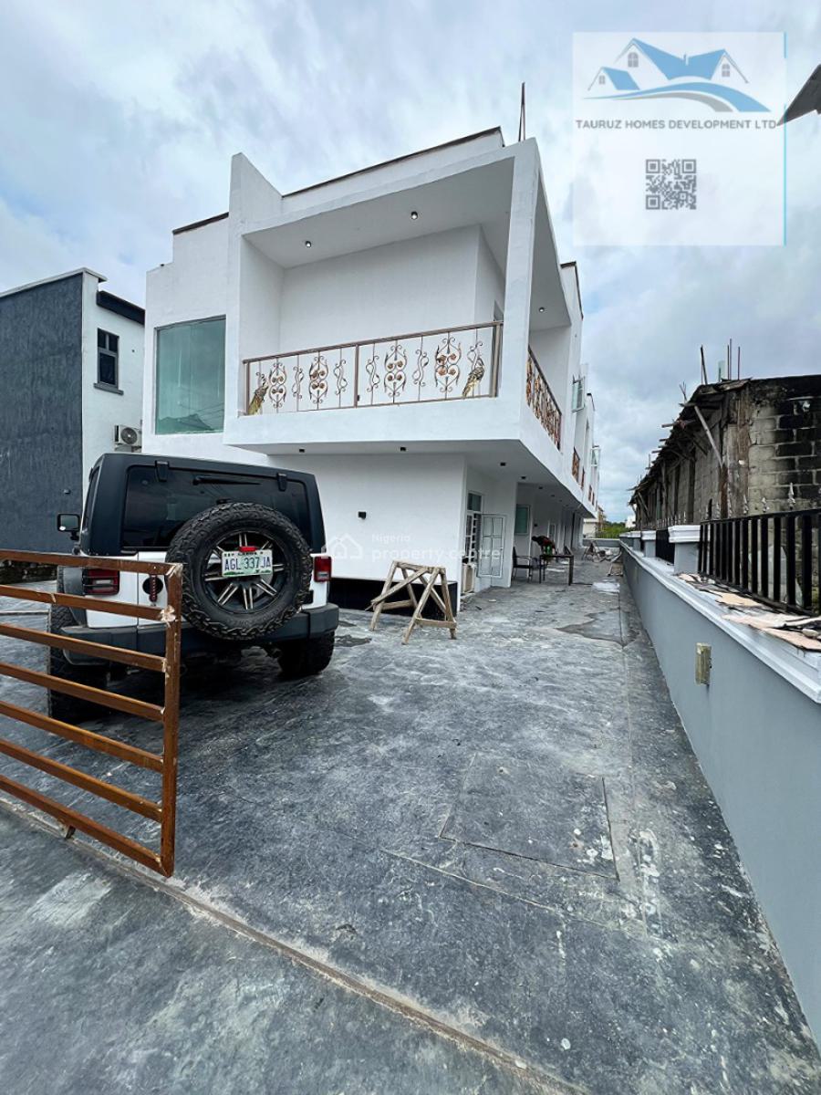 Luxury 3 Bedroom Terrace Duplex, Jehovah Witness Road, Abijo, Sangotedo, Ajah, Lagos, Terraced Duplex for Sale