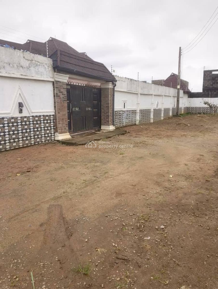 Modern 4 Bedroom Bungalow with a Storey Building on 900sqm of Land, Ginti Igbe Road, Close to The Main Road, Ikorodu, Lagos, Block of Flats for Sale