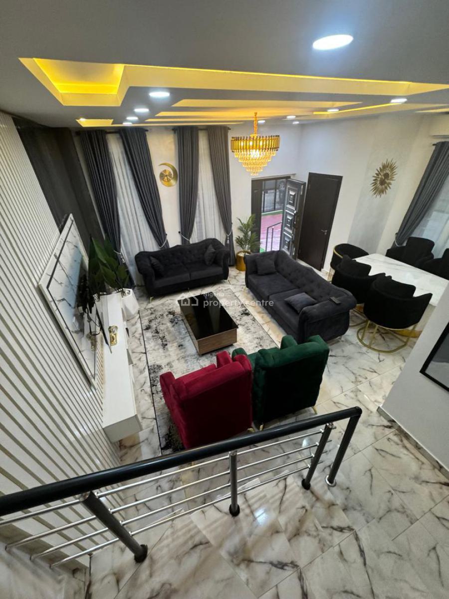 4 Bedroom Semi-detached Duplex, Lekki Palm City, Ajah, Lagos, Semi-detached Duplex Short Let