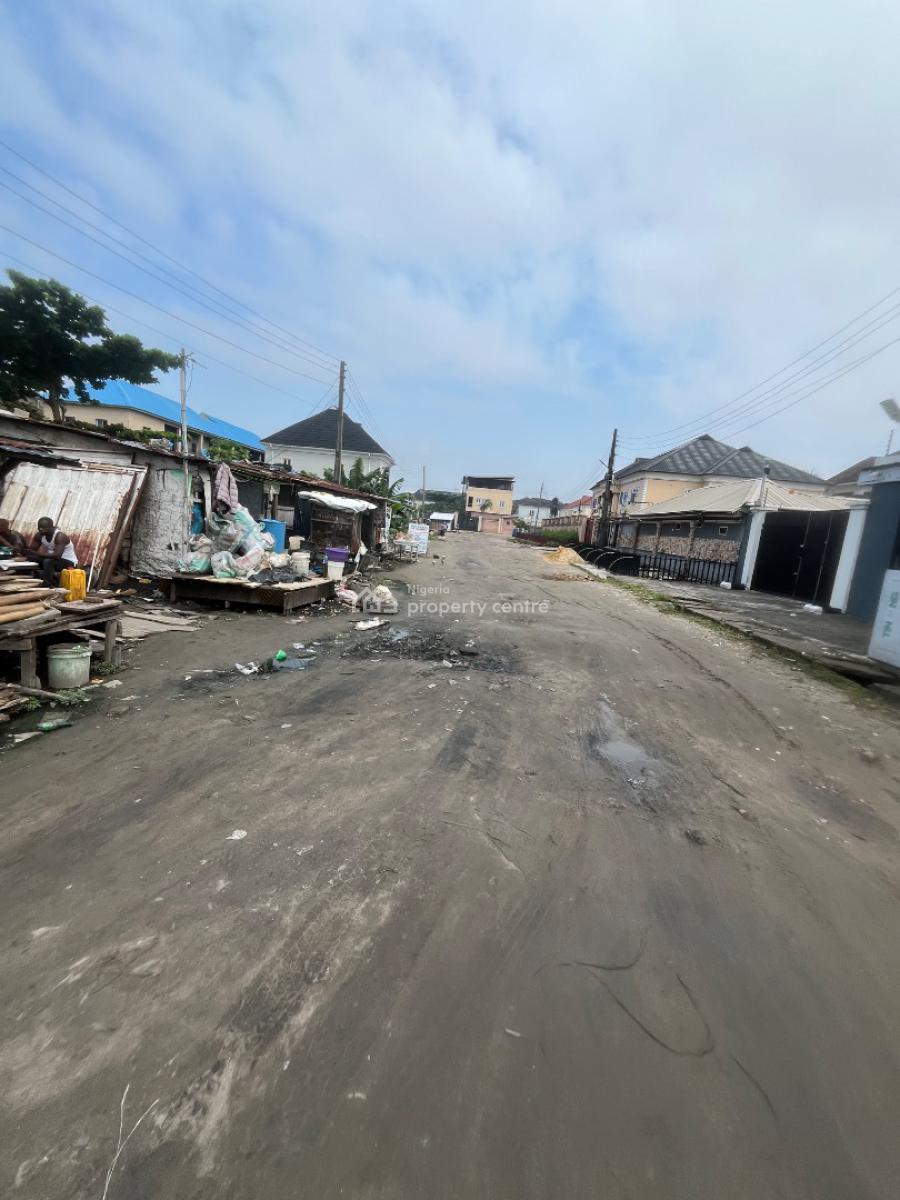 Perfectly One and Half Plot of Dry Land, Mobil Road Ilaje, Ajah, Lagos, Mixed-use Land for Sale