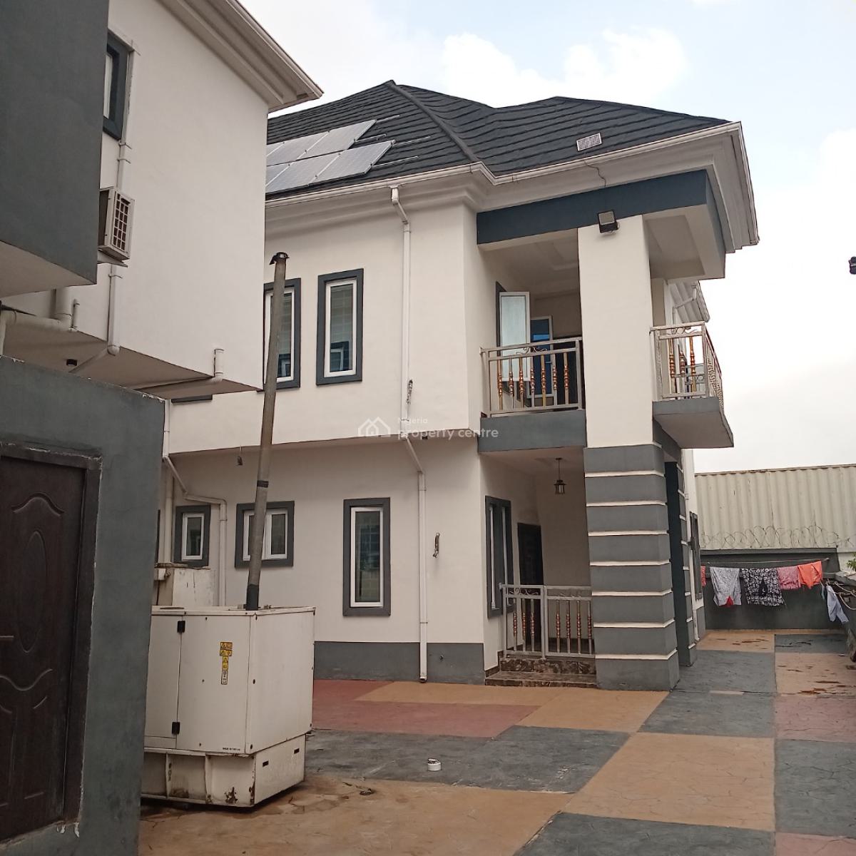 4-bedroom Fully Detached Duplex, Precedence Estate, Railway Compound By Fmc, Ebute Metta East, Yaba, Lagos, Flat / Apartment for Rent