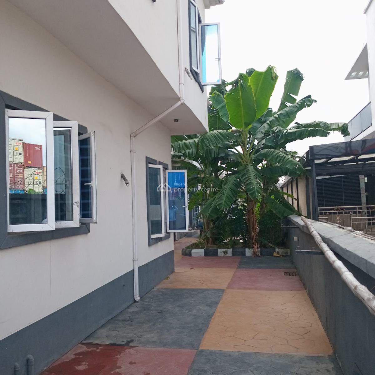 4-bedroom Fully Detached Duplex, Precedence Estate, Railway Compound By Fmc, Ebute Metta East, Yaba, Lagos, Flat / Apartment for Rent