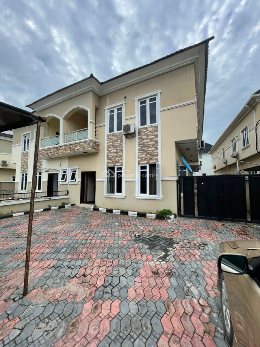 Well Maintained Spacious 4 Bedroom Duplex with Bq, Megamound Estate, Ikota, Lekki, Lagos, Semi-detached Duplex for Rent