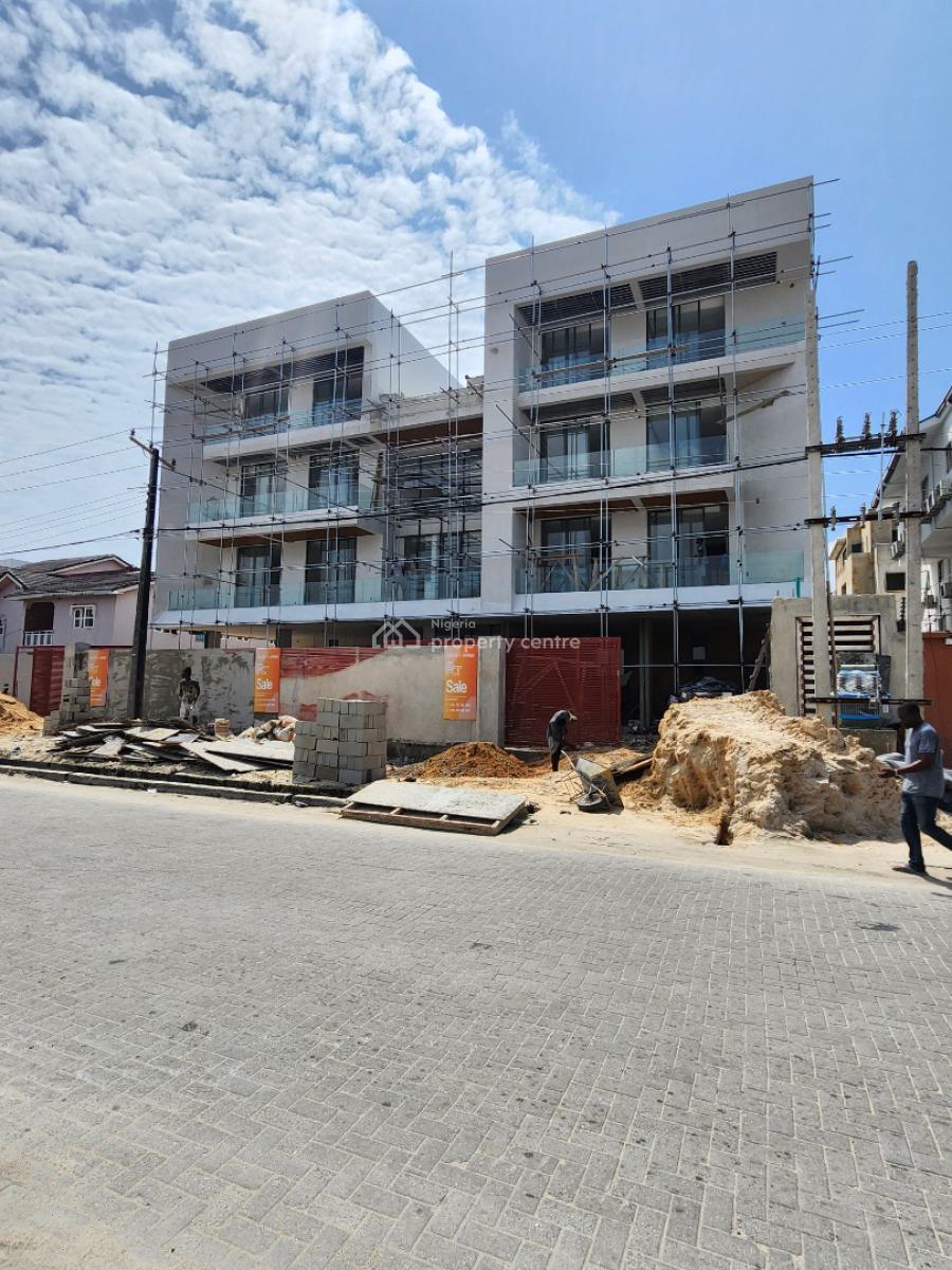 Nicely Built 2 Bedroom Apartment with Bq, Pool, Lekki Phase 1, Lekki, Lagos, Flat / Apartment for Sale