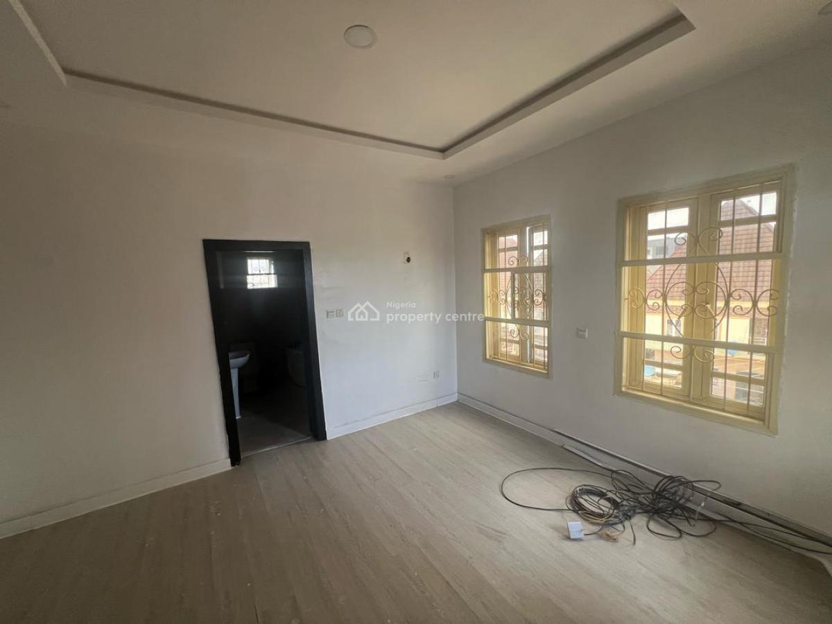 Self Compound Bedroom Semi Detached Duplex, 1 Bedroom Bq, Security House, Chevron, Chevron Drive, Lekki, Lagos, Semi-detached Duplex for Rent