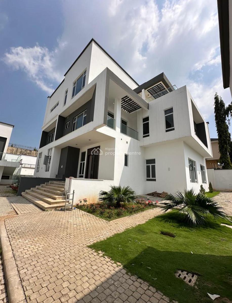 Exclusive 7 Bedroom Fully Detached Mansion 2 Rooms Bq/pool and More, Asokoro District, Abuja, Detached Duplex for Rent