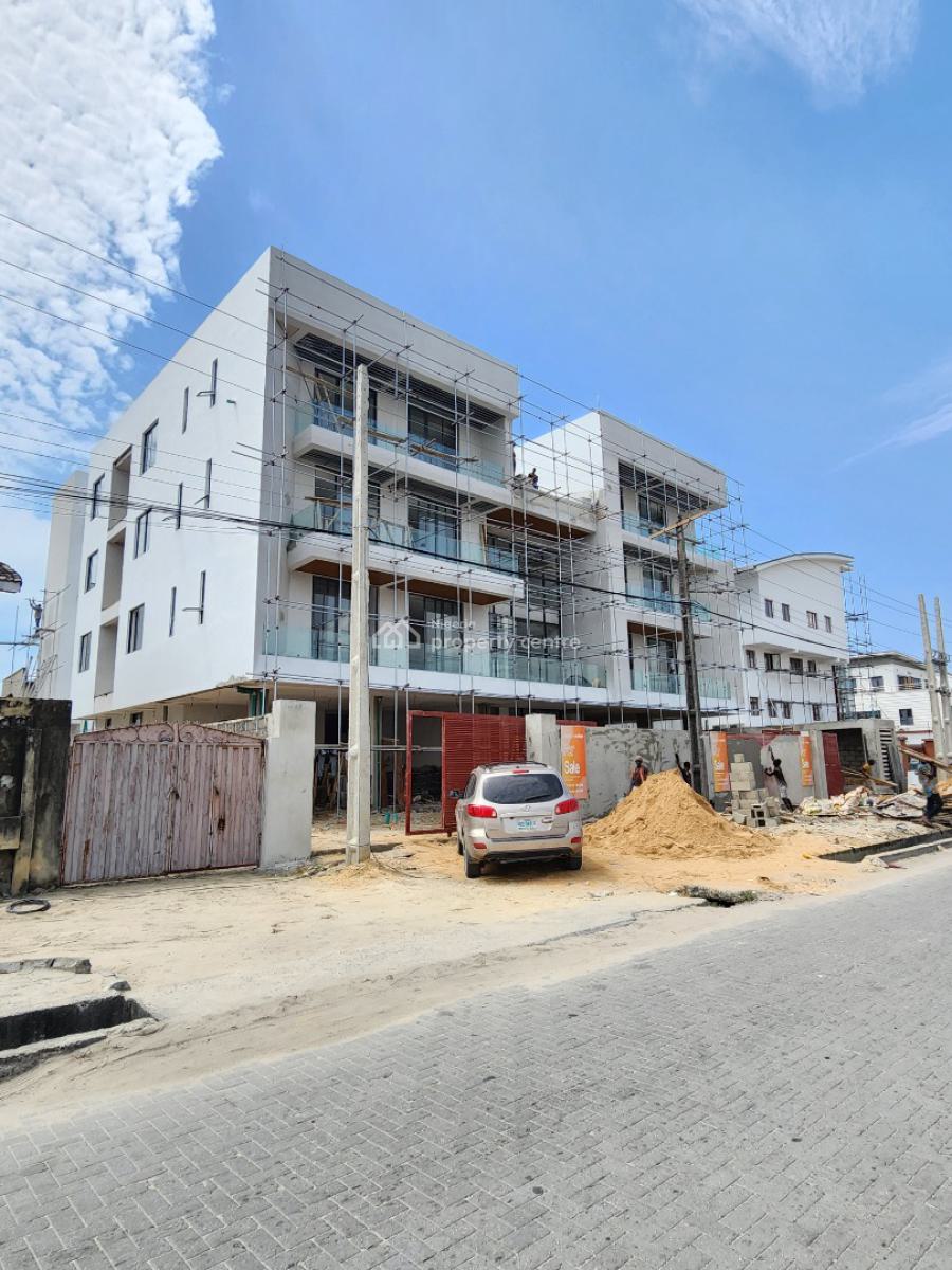 Luxury 1 Bedroom Apartment with Elevator, Gym, Pool, Lekki Phase 1, Lekki, Lagos, Flat / Apartment for Sale