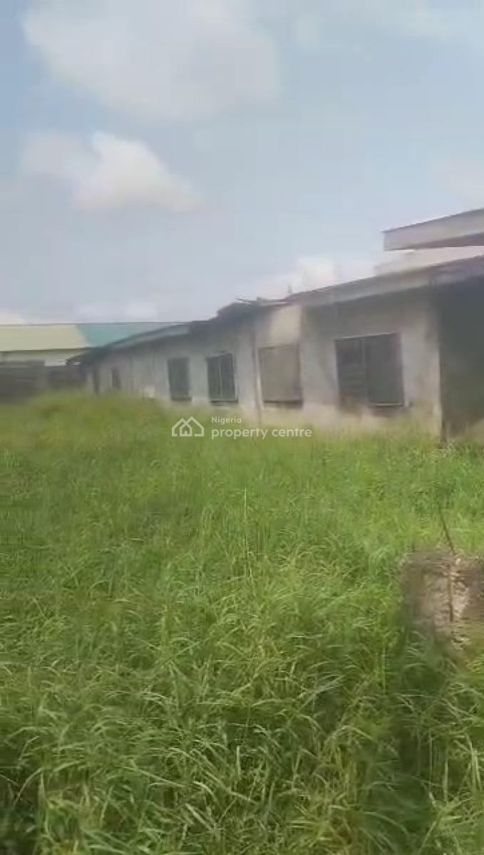 Secure Half Plot of Land with Solid Building, Satellite Town, Ijegun, Ikotun, Lagos, Residential Land for Sale