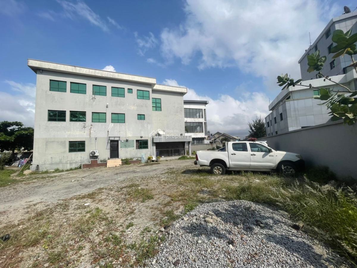 2-storey Commercial Building on 1840sqm Land, Providence Street, Lekki Phase 1, Lekki, Lagos, Office Space for Sale