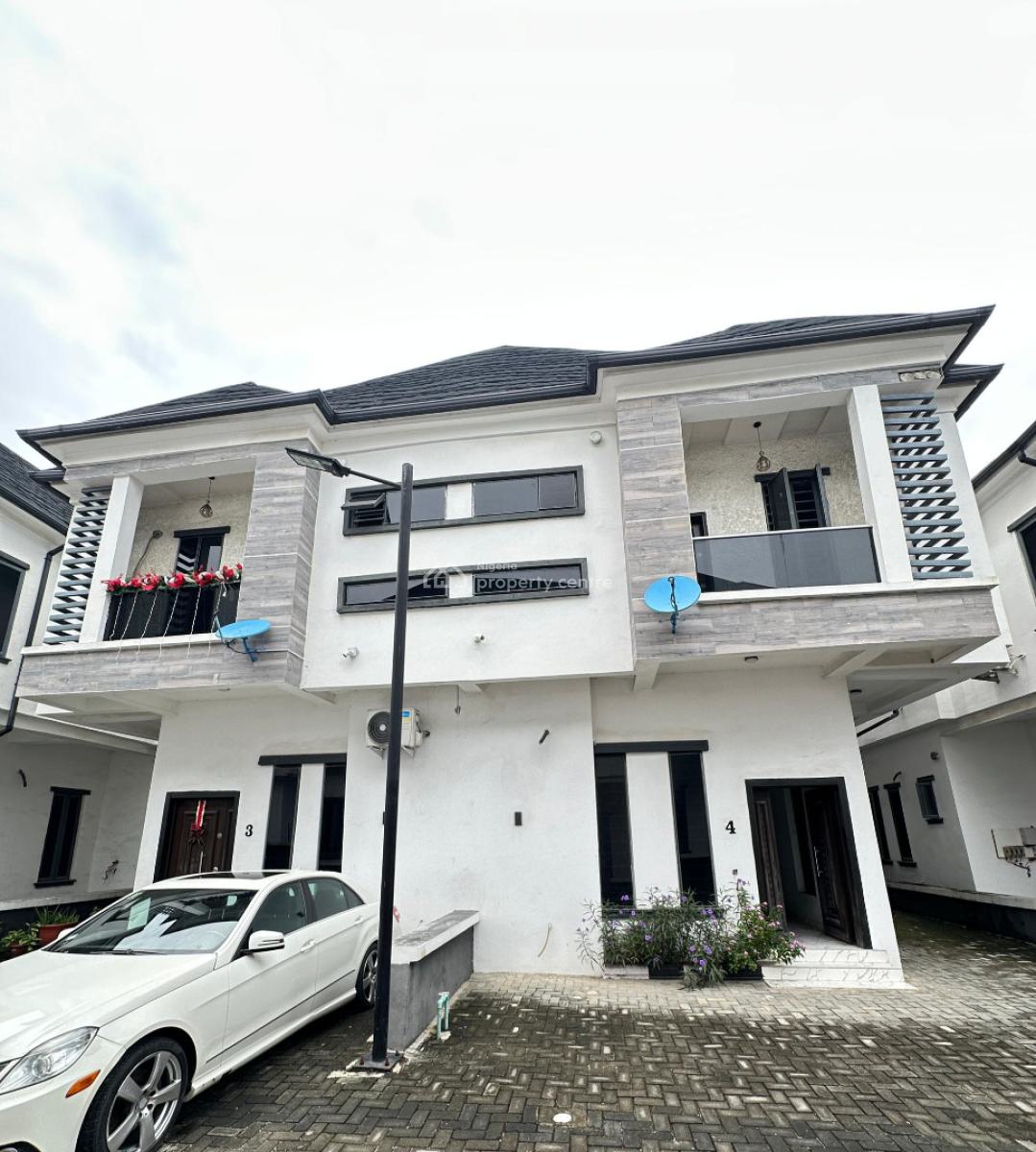 Well-built Spacious 4 Bedroom Semi-detached Duplex with Bq, Orchid, Lekki, Lagos, Semi-detached Duplex for Sale